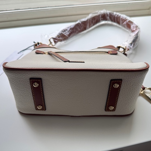 Dooney & Bourke White Pebble Grain Hobo Bag - Picture 8 of 13